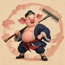 八戒API 的 Logo